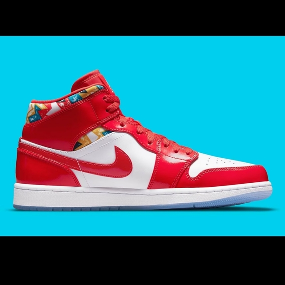 Air Jordan 1 Mid "Barcelona Sweater" - Picture 3 of 14